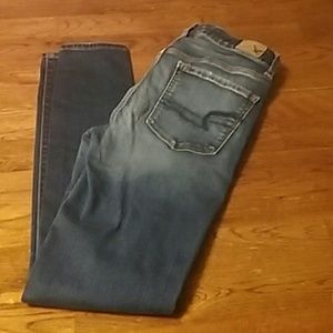American eagle hi rise jeggings size 4